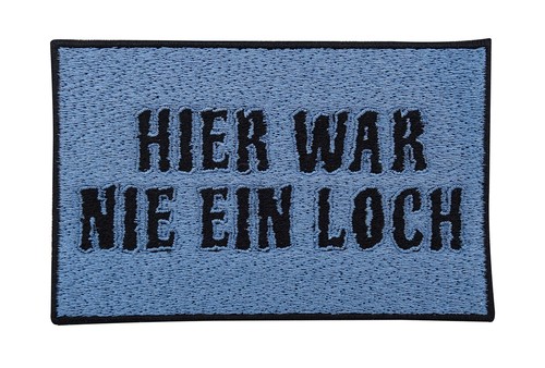 Lustiger loch bügelflicken - lustiger,