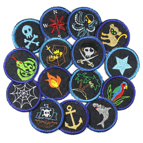 Piratenbande hosenflicken - piratenbande,