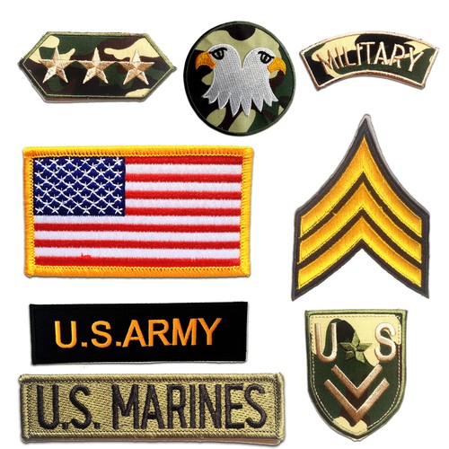 Aufnäher bügelbild militär - aufnäher,