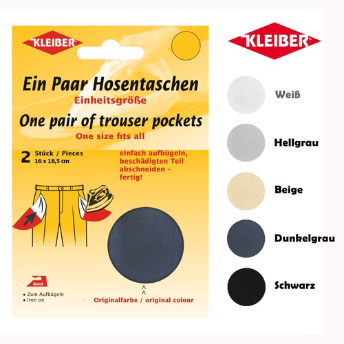 Hosentaschen zum aufbügeln - hosentaschen,