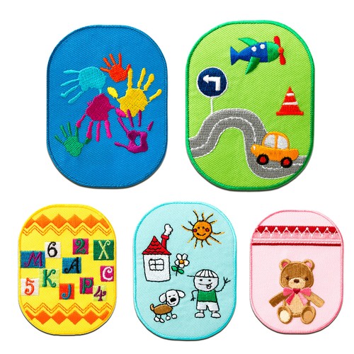 Aufnäher bügelbild kinder - bügelbild,