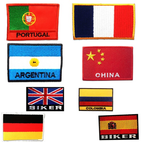 Aufnäher bügelbild flagge - aufnäher,