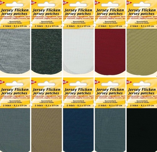 Kleiber jersey flicken - jersey, 2er