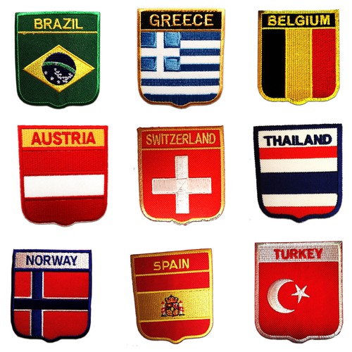 Aufnäher bügelbild flagge - aufnäher,