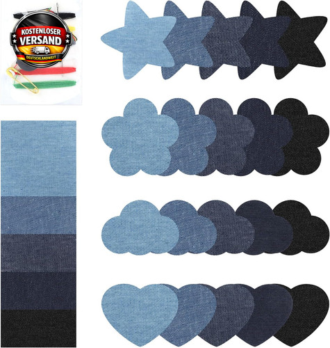 Aufbügelflicken jeans - aufbügelflicken,